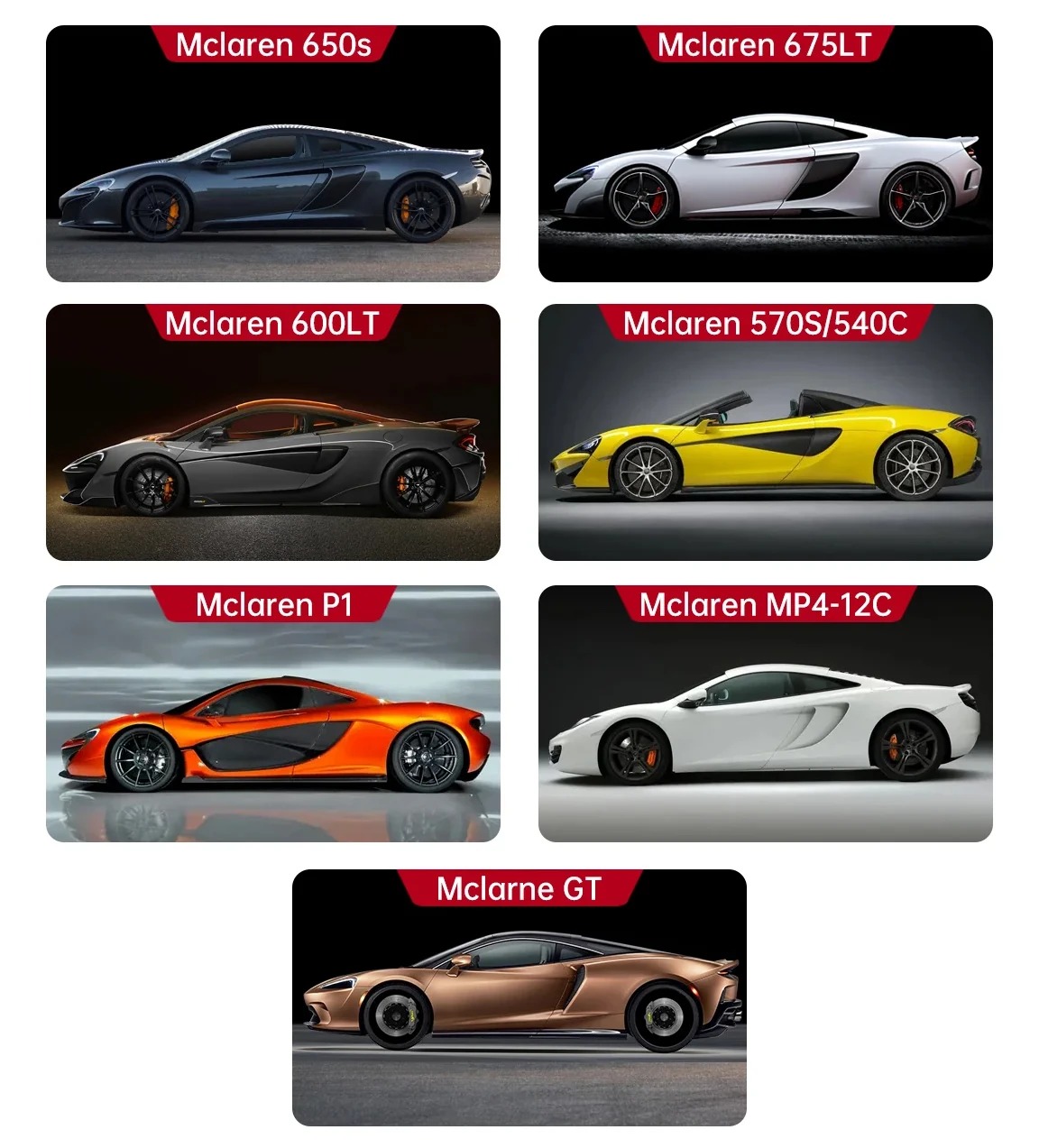 720/720s 12C 650S 625C 675LT 570S 540C 600LT GT Wireless CarPlay Android Auto Interface Module Box Auto Electronics